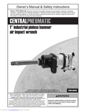 CentralPneumatic 60629 Owner's Manual