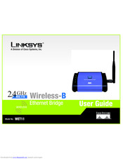 Cisco Linksys WET11 User Manual