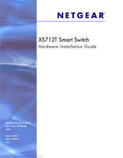 Netgear ProSafe XS712T Hardware Installation Manual