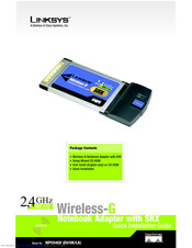 Linksys WPC54GX Quick Installation Manual
