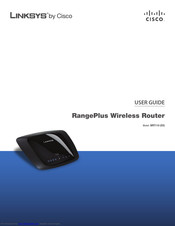 Linksys WRT110-RM - Refurb Rp Wireless Router User Manual