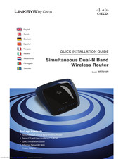 Linksys WRT610N - Simultaneous Dual-N Band Wireless Router Quick Installation Manual