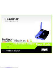 Cisco LINKSYS WUSB54AG User Manual