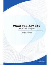 MSI Wind Top AP1612 User Manual