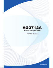 MSI AG2712A User Manual
