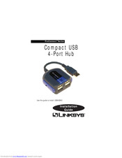 Linksys USBHUB4C Installation Manual