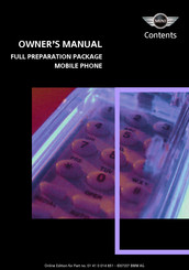 MINI Full Preparation Package Mobile phone Owner's Manual