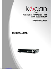 Kogan KAPVR50XXXB User Manual