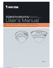 Vivotek FD8137HV User Manual