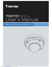 Vivotek FD8371EV User Manual