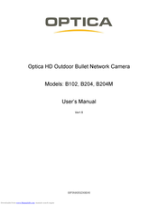 Optica B102; B204; B204M User Manual