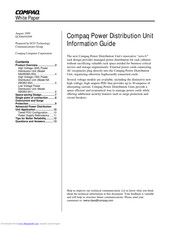 Compaq 295363-001 Information Manual