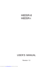 Supero H8DSR-i User Manual