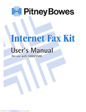 Pitney Bowes Internet Fax Kit User Manual