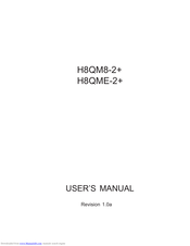 Supermicro H8QM8-2+ User Manual