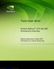 Nvidia GeForce GTX 200 GPU Technical Brief