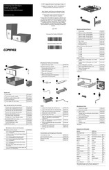 Compaq Compaq Evo Deskpro D300 Illustrated Parts Map