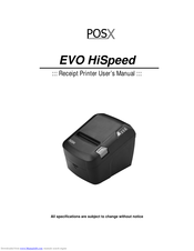 POS-X EVO HiSpeed User Manual