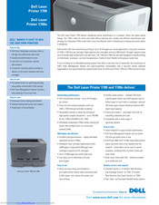 Dell 1700N - Personal Laser Printer B/W Features