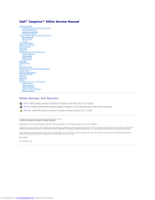 Dell Inspiron 600m Service Manual