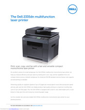 enable dhcp on a dell 2330dn printer