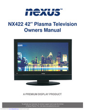 Nexus NX422 Owner's Manual