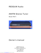 Redgum RGT1 Owner's Manual