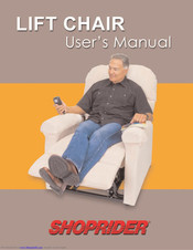 Shoprider Lift Chair User Manual