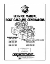 Westerbeke 4.5 KW BCGTC 60Hz Service Manual