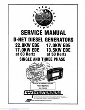 Westerbeke 22.0 KW EDE-60Hz Service Manual