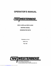 Westerbeke BCD 4.4KW Operator's Manual
