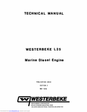Westerbeke L25 Technical Manual