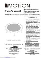 Stamina INMOTION 35-1625DW Owner's Manual