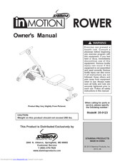 Stamina InMotion Rower 35-0123 