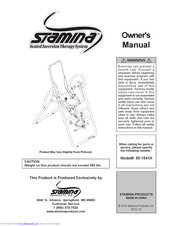 Stamina 55-1541A Owner's Manual