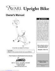 Stamina A150-110 Owner's Manual