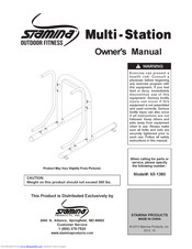 Stamina 65-1380 Owner's Manual