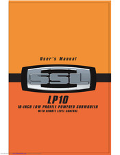 Ssl LP10 User Manual