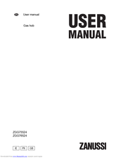 Zanussi ZGG66424 User Manual