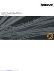 Lenovo LI1921 User Manual