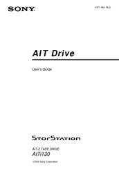 Sony StorStation AITi130 User Manual