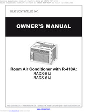 Heat Controller RAD-123J Owner's Manual