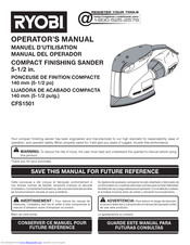 Ryobi CFS1501 Operator's Manual