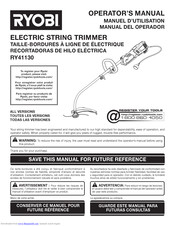 Ryobi RY41130 Operator's Manual