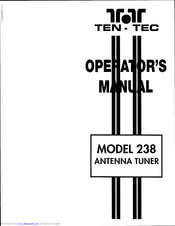 Ten-Tec 238 Operator's Manual