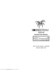 Soundstream VCD-30 Instruction Manual