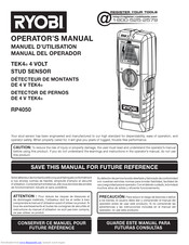 Ryobi RP4050 TEK4 4 Operator's Manual