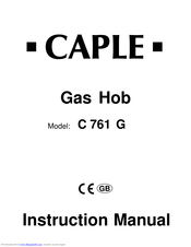 Caple C761G Instruction Manual