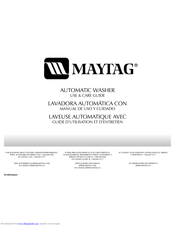 maytag AUTOMATIC WASHER Use & Care Manual