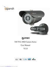 sparsh 540 TVL OSD Camera Series User Manual